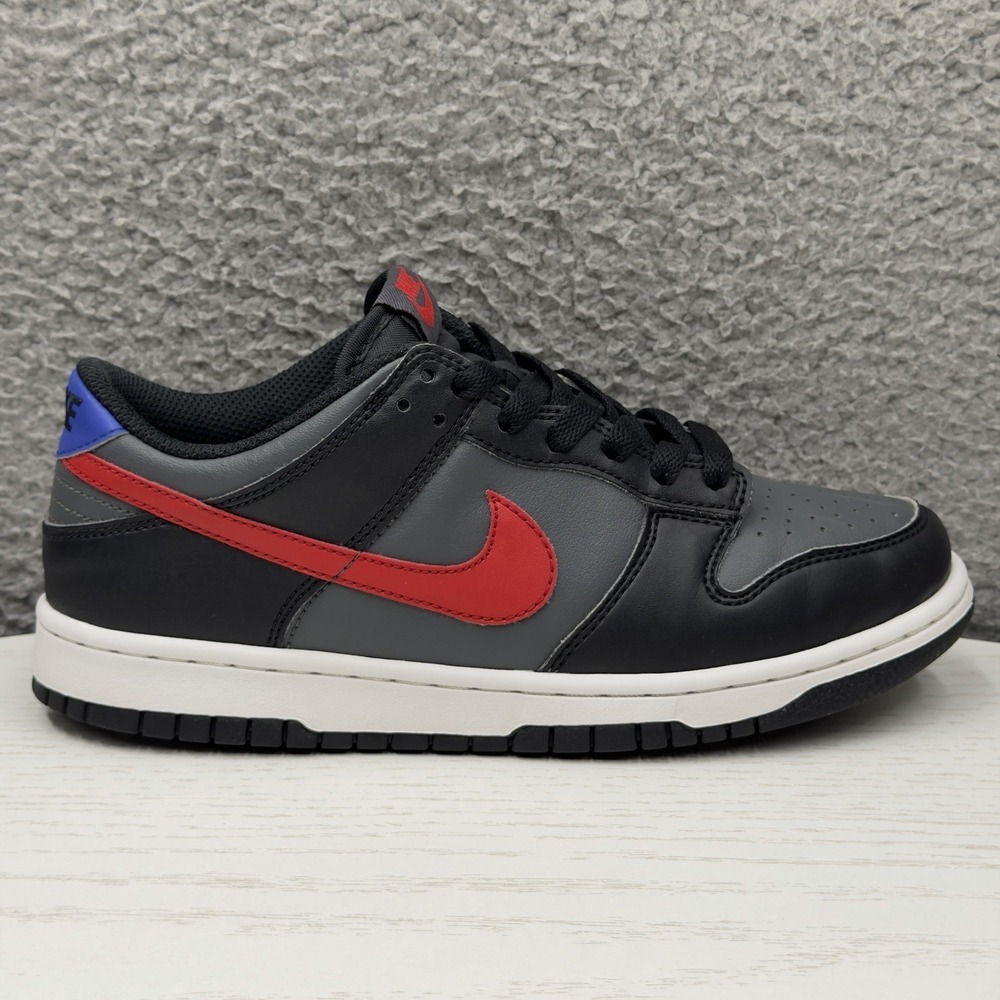 Nike Dunk Low Black/Racer Blue/University Red Sneakers FV0373-001 (GS) Size 6Y